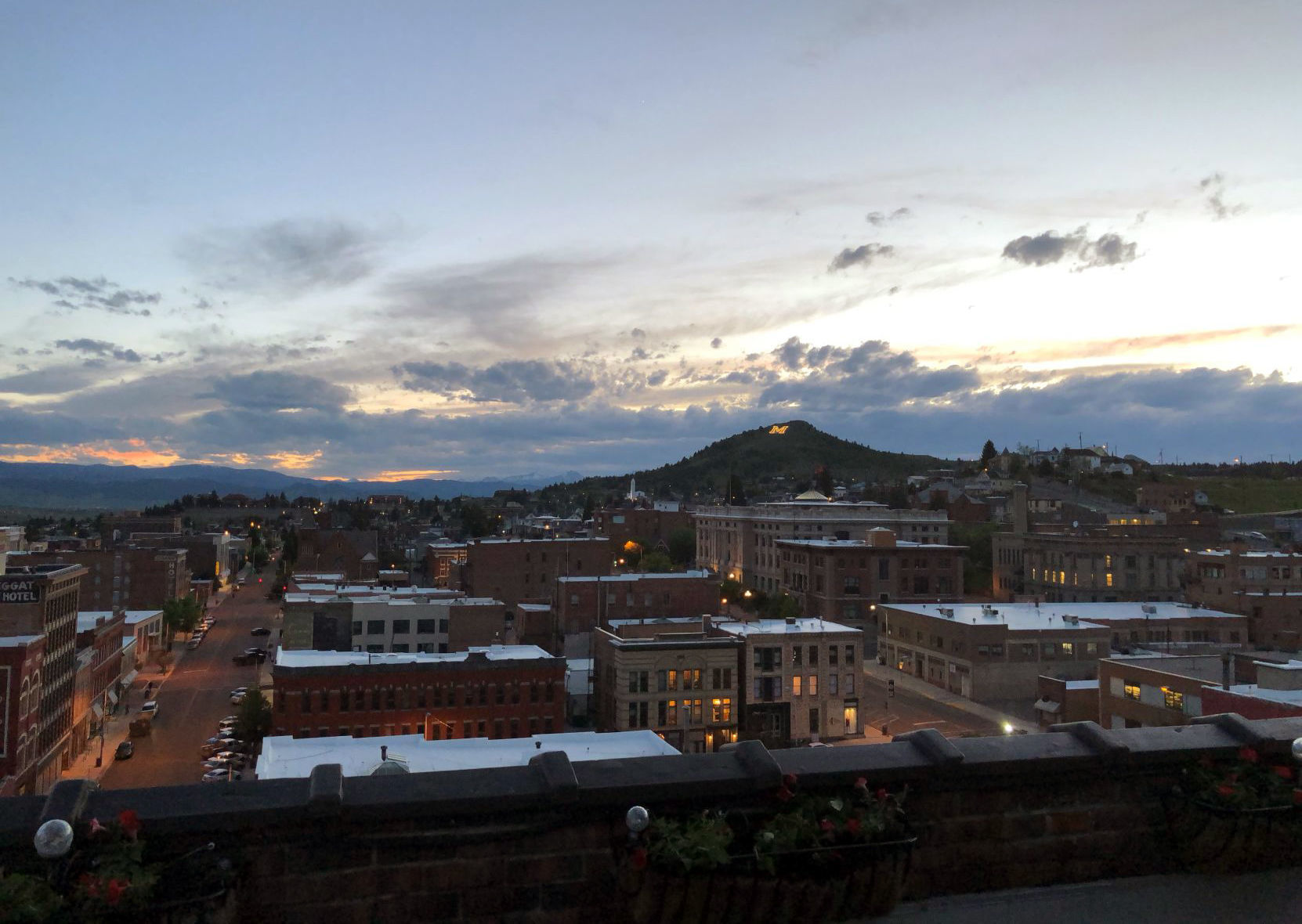 A great view of Butte